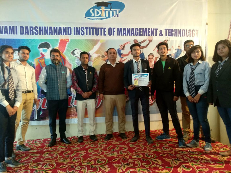 SDIMT MBA Programme BBA Programme BCA Programme Polytechnic