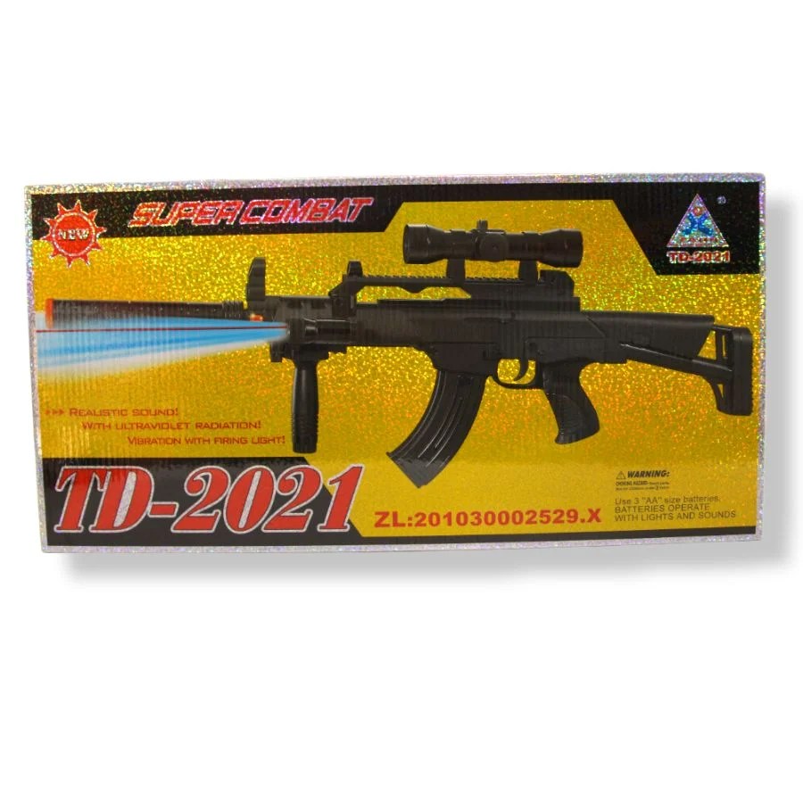 Military Combat Toy Gun With Vibration, Sound Wholesale