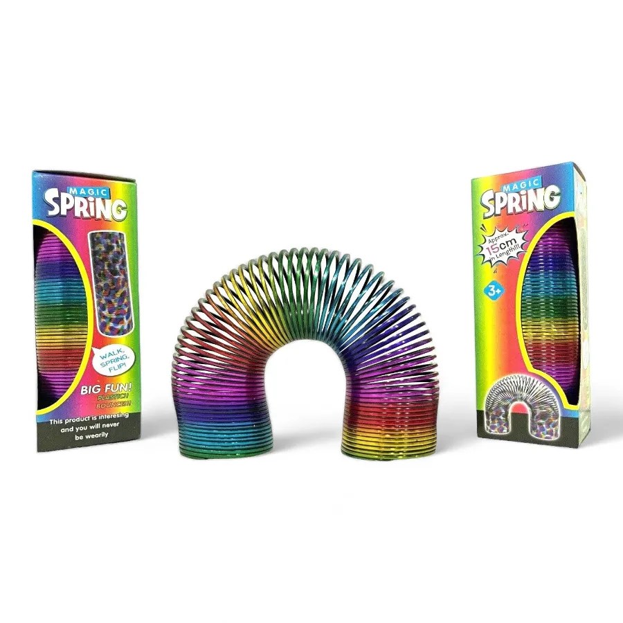 Magic Spring Toy Wholesale In UK Large Rainbow SDMAX