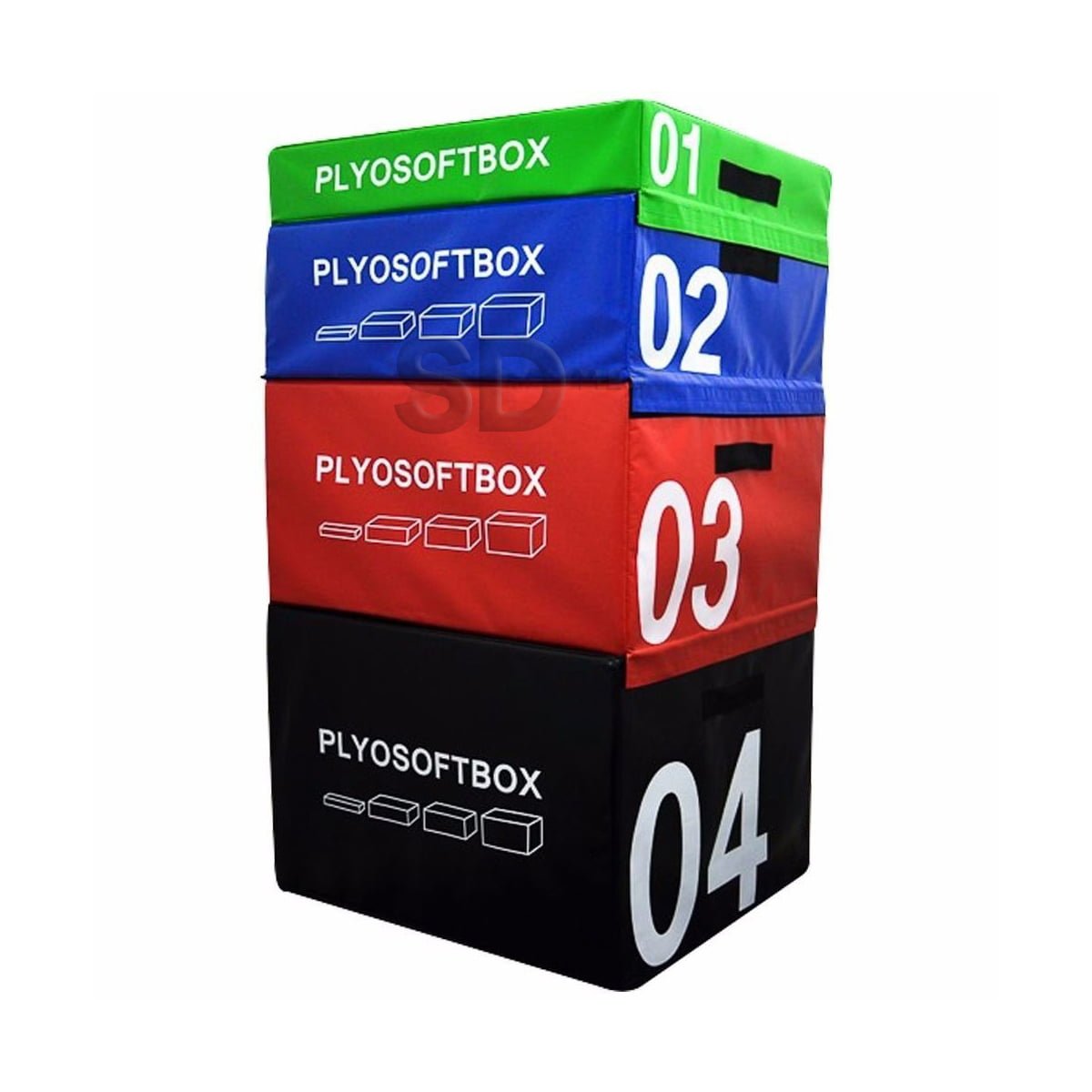 Cajones Crossfit de Espuma Profesionales Set 4x SD MED