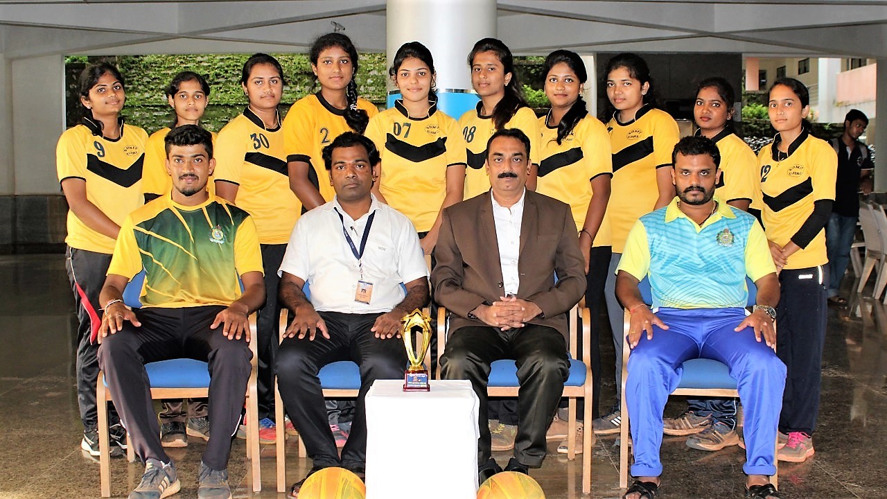 Throw Ball tournament SDMIT Runners up SDMIT