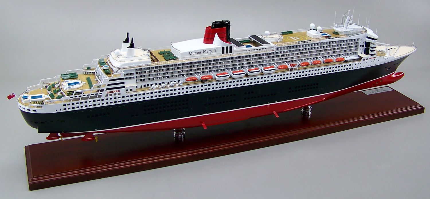 SD Model Makers > Ocean Liner & Cruise Ship Models > RMS Queen Mary 2 Models