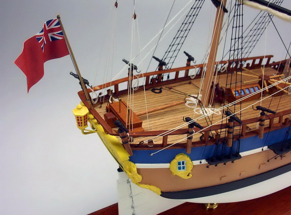 SD Model Makers > Tall Ship Models > HMS Endeavour Models