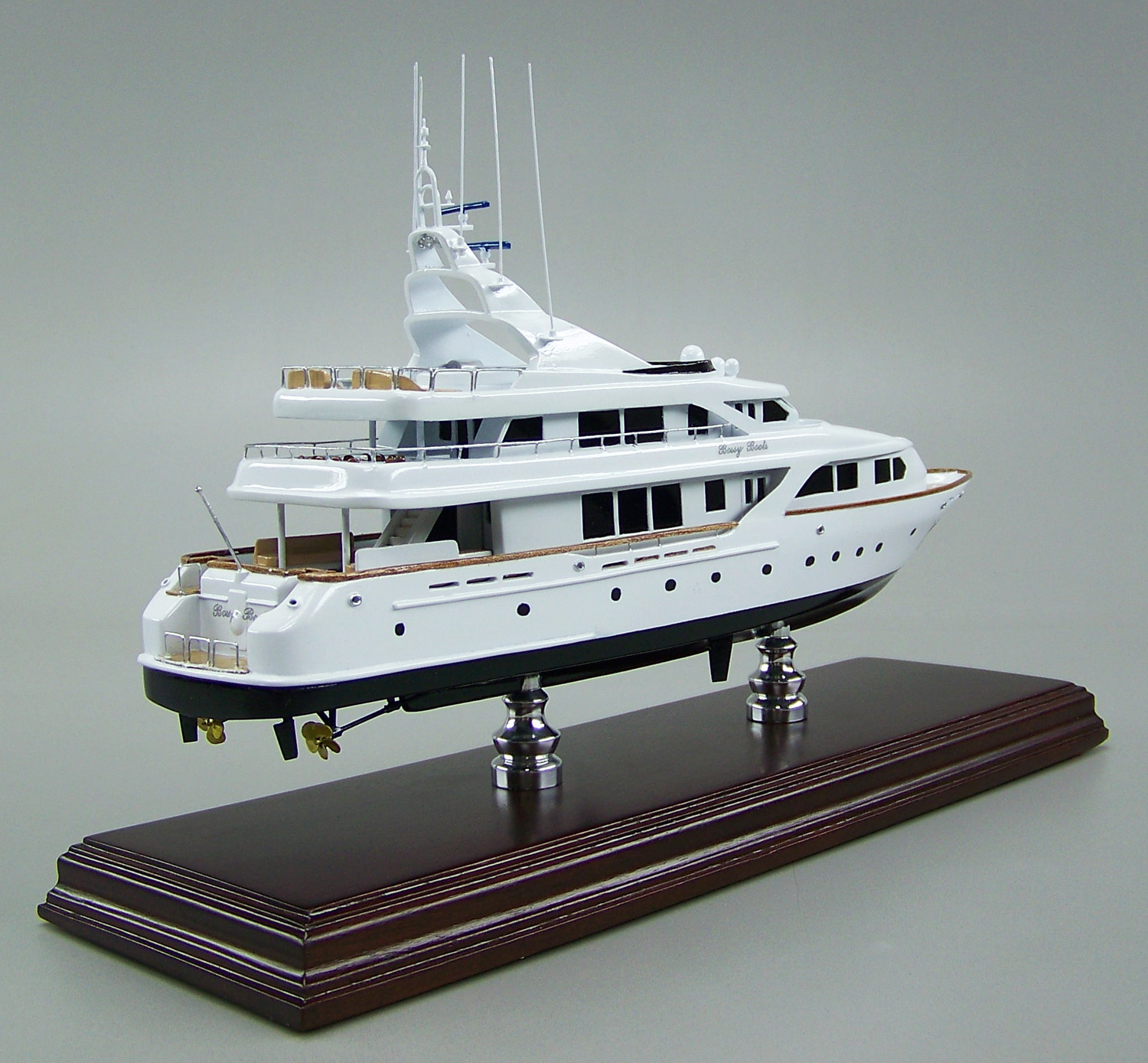 SD Model Makers > Custom Power Boat Models > Custom 135' Mega Yacht
