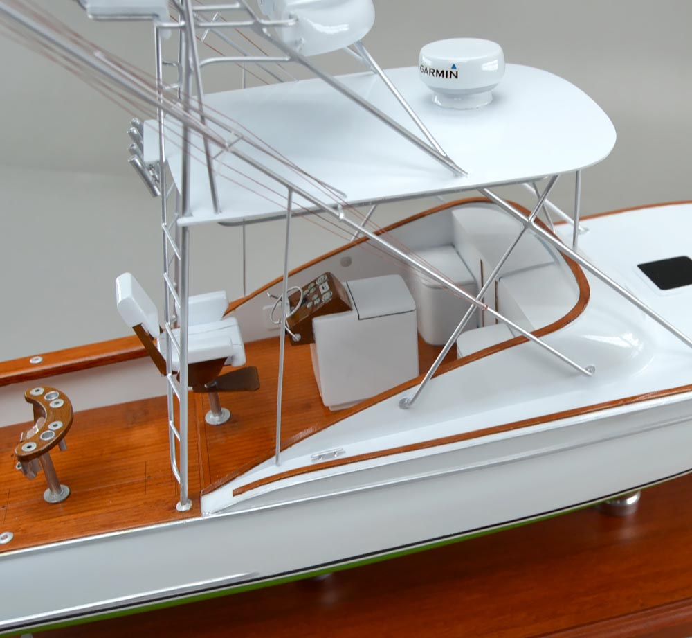 SD Model Makers > Custom Power Boat Models > Custom 31' Sport Fishing