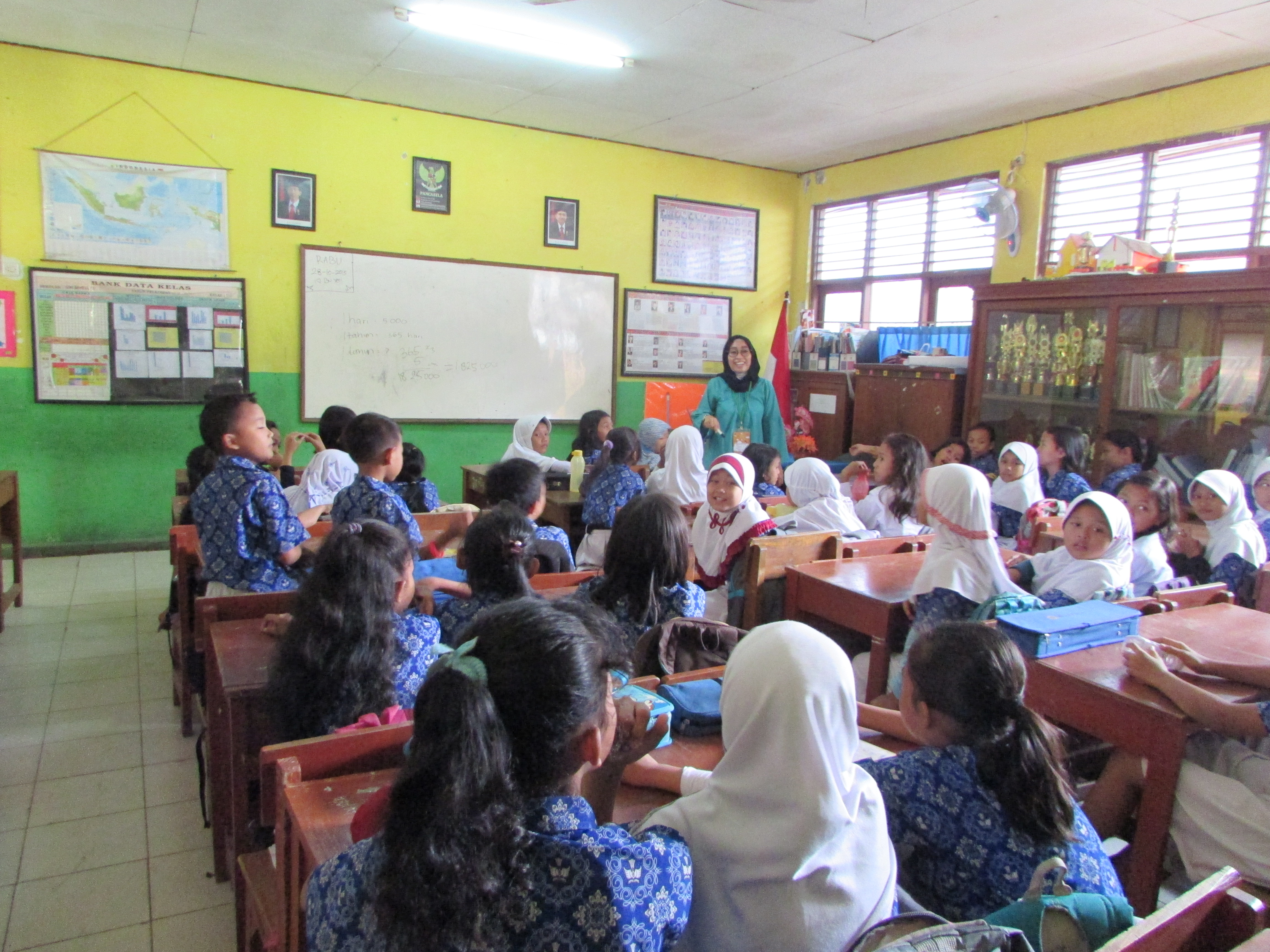 Selamat Datang Indonesia Mengajar (Tim Kelas Inspirasi) SDN SENTUL 01