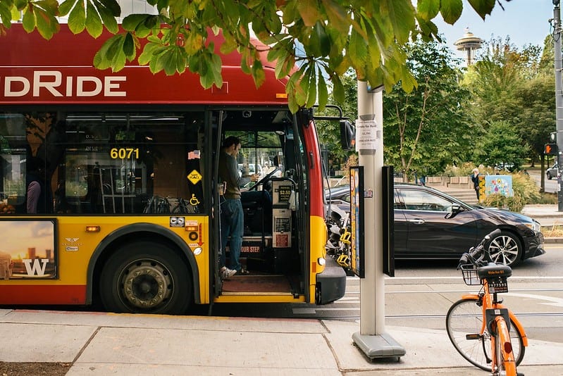 The RapidRide J Line from Downtown to the U District The RapidRide J Line from Downtown to the U District