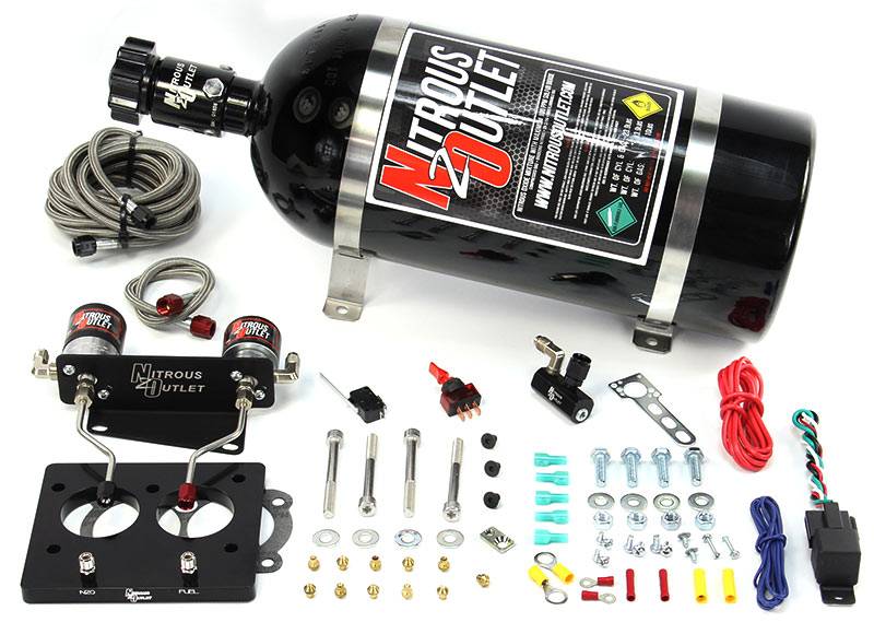 Nitrous Outlet 00101175800 58mm 9397 LT1 Hardlined Plate System