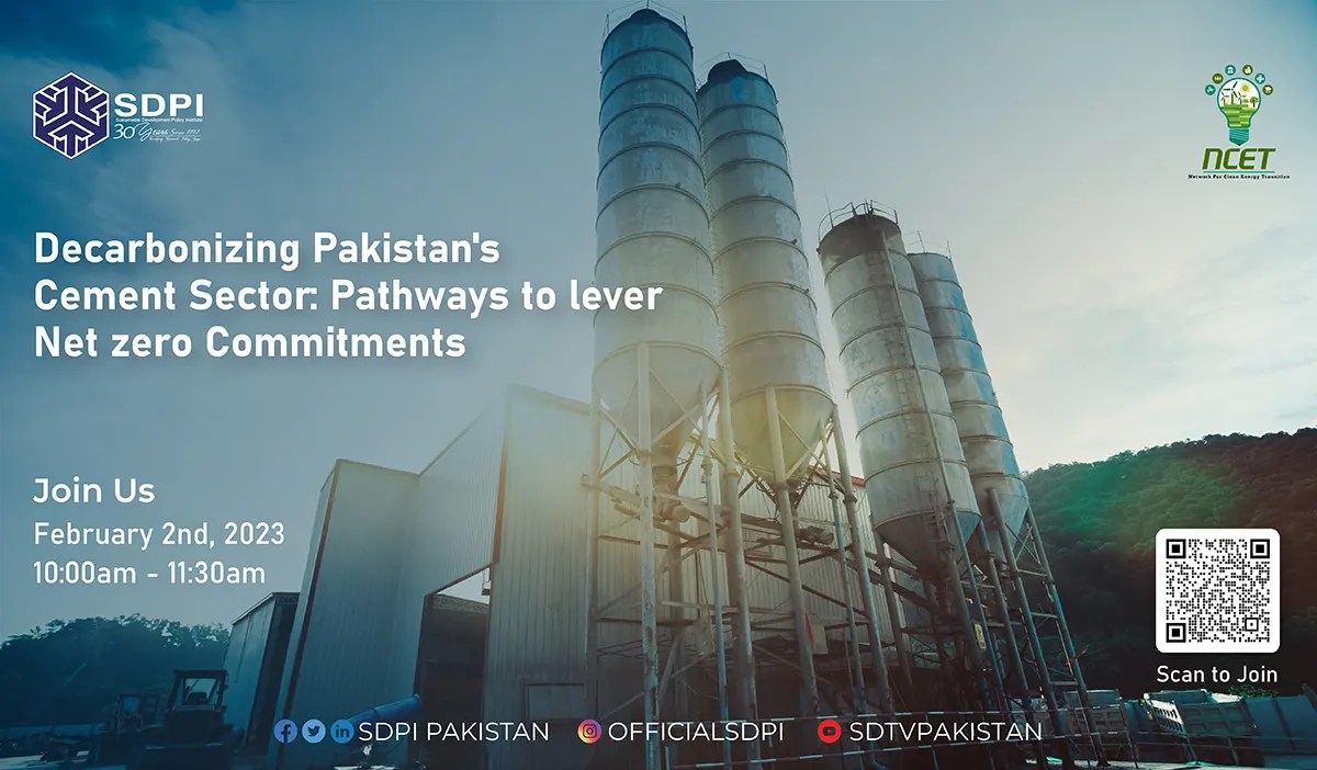 Decarbonizing Pakistan's Cement Sector Pathways t event details