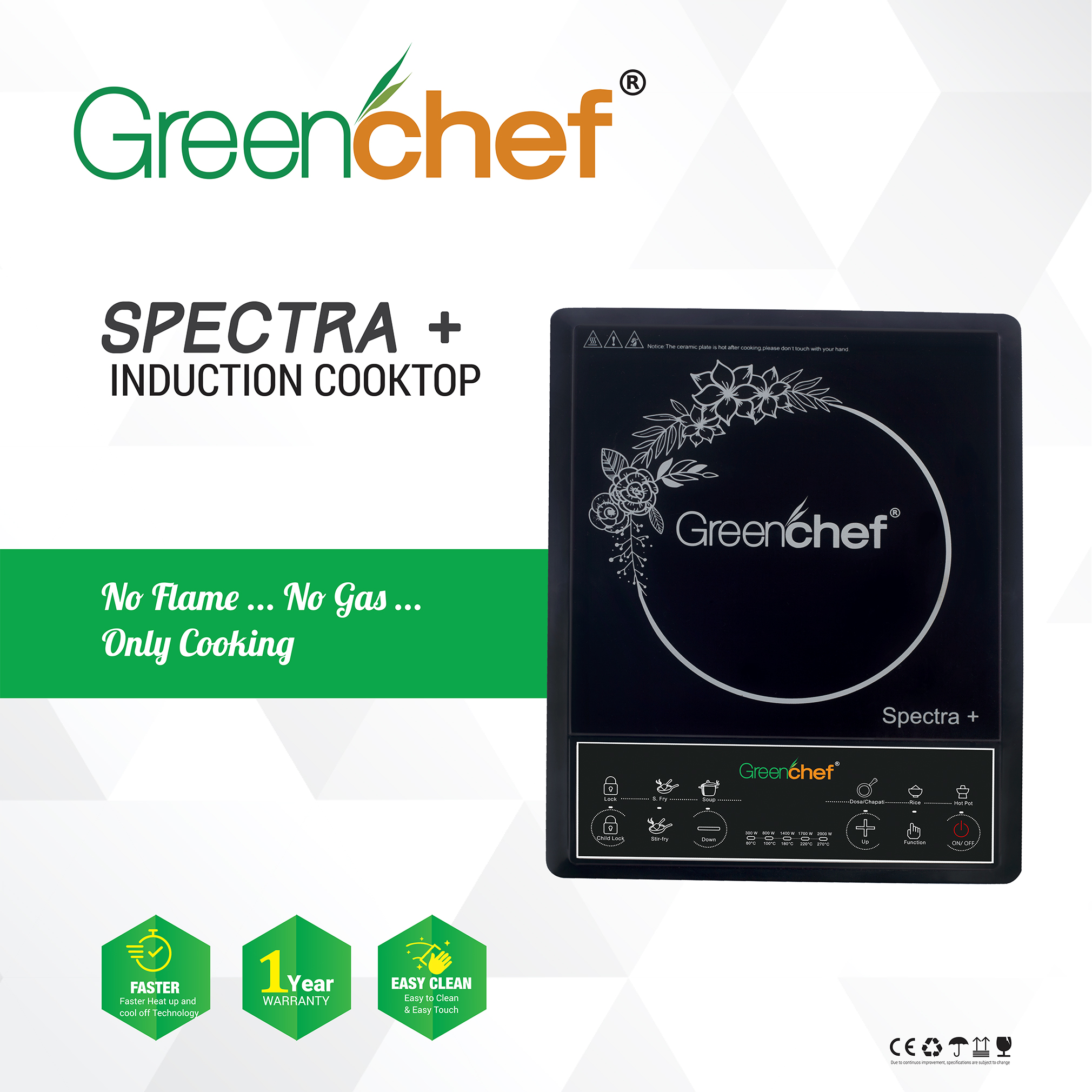 Greenchef Induction Cook Top Spectra plus S.D.P Trade Center
