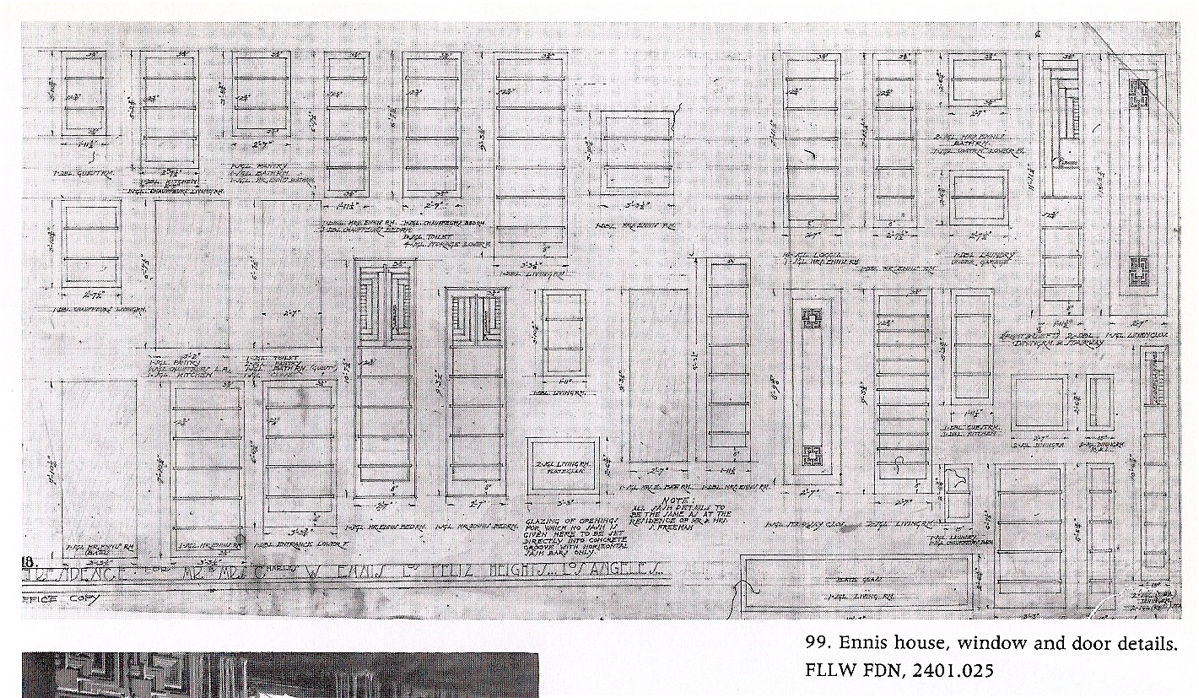 Ennis House Floor Plan