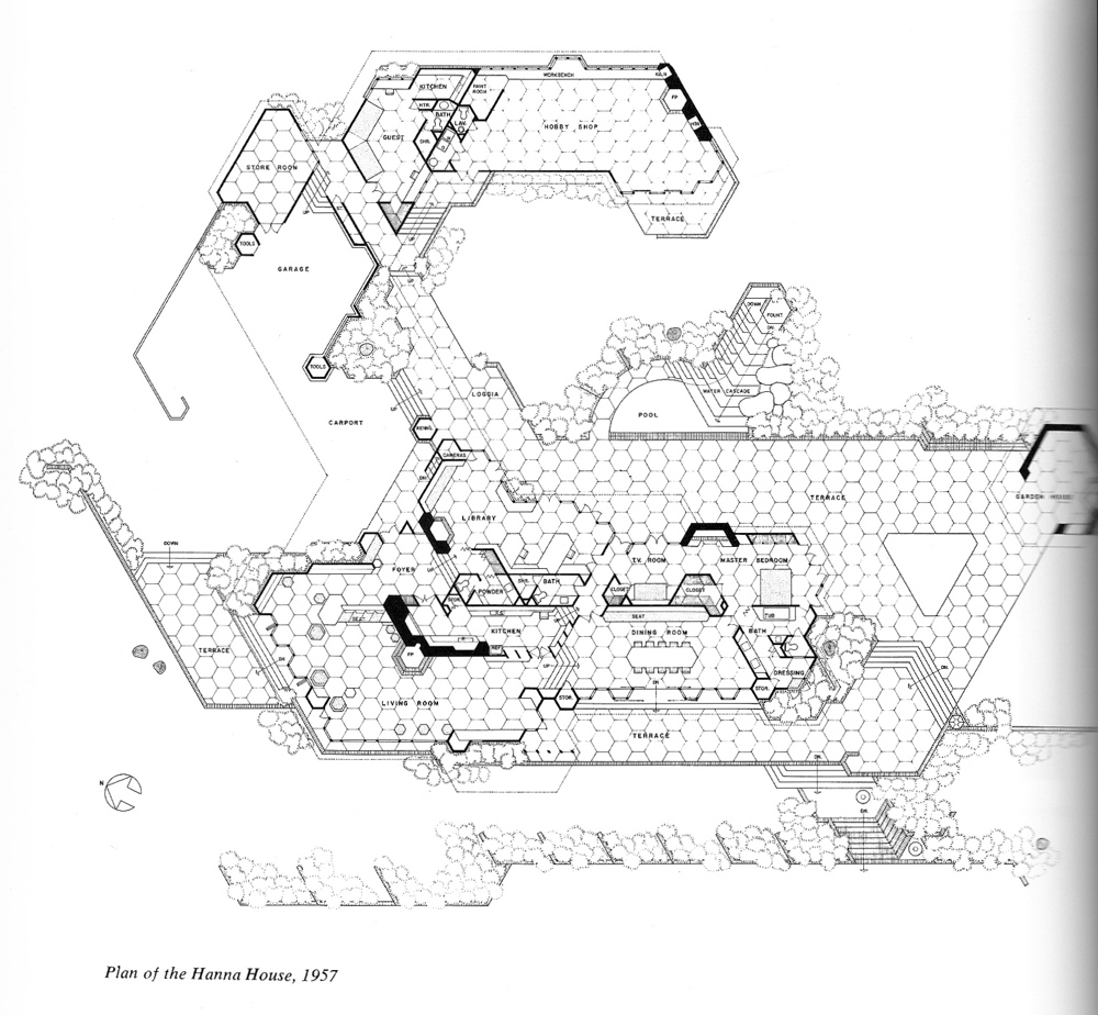 Hanna House Floor Plan floorplans.click