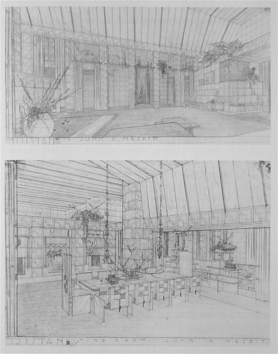 Ennis House Floor Plan Frank Lloyd Wright auction has L.A. connection
