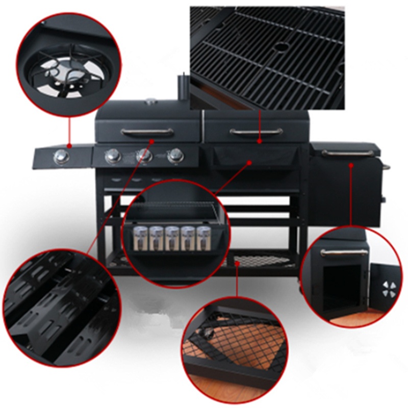 Dual Fuel Combination Charcoal/Gas Grill