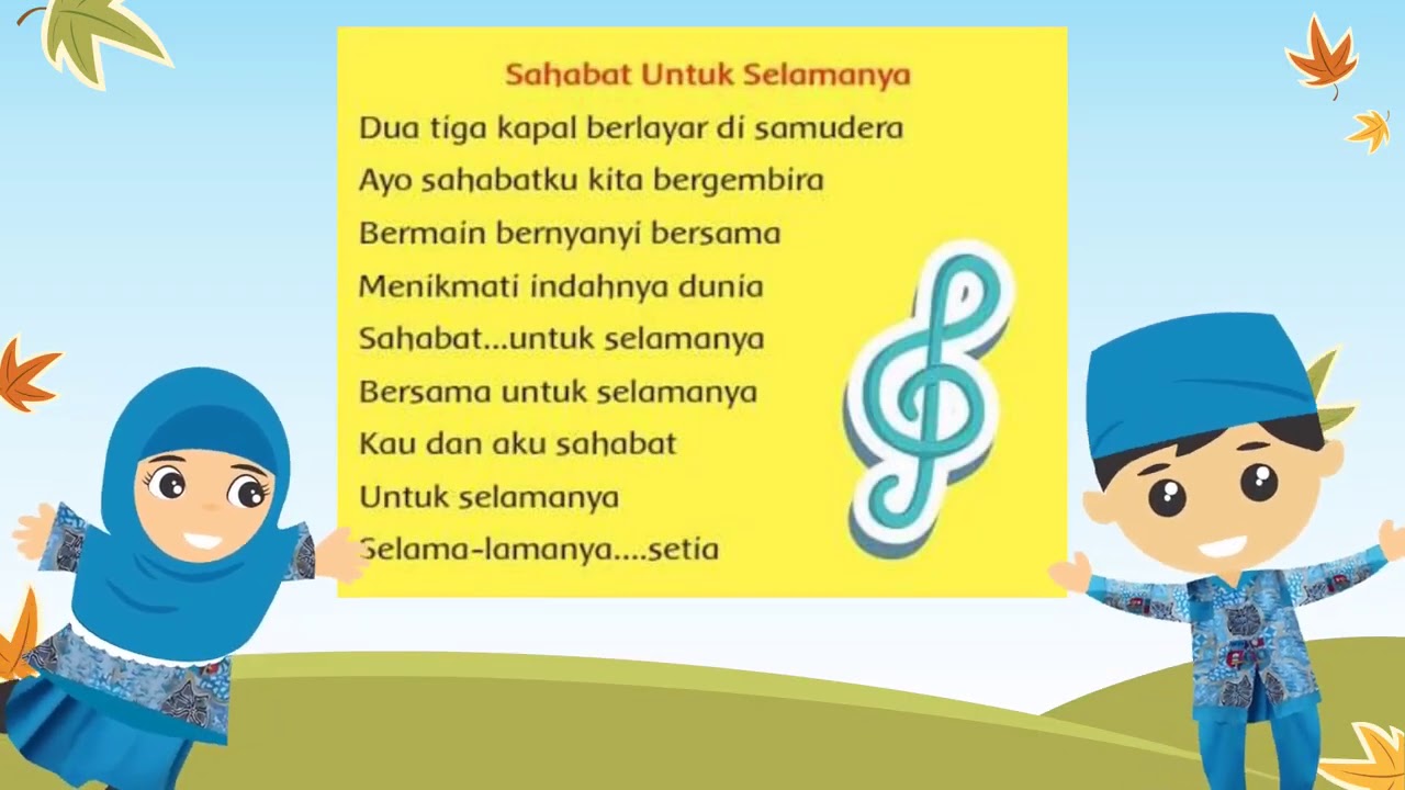 Lirik Lagu Sahabat Untuk Selamanya SD Ta'mirul Islam