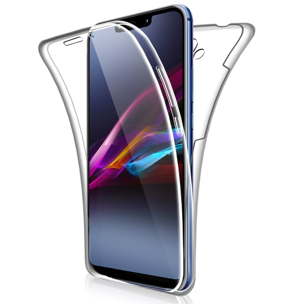 SDTEK Coque pour Huawei Mate 20 Lite Silicone 360 Degres