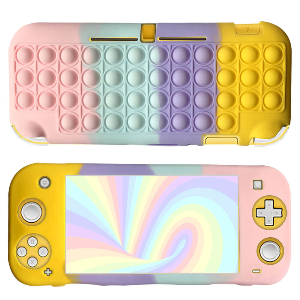 SDTEK Custodia Bubble Pop Per Nintendo Switch Lite, Bubble