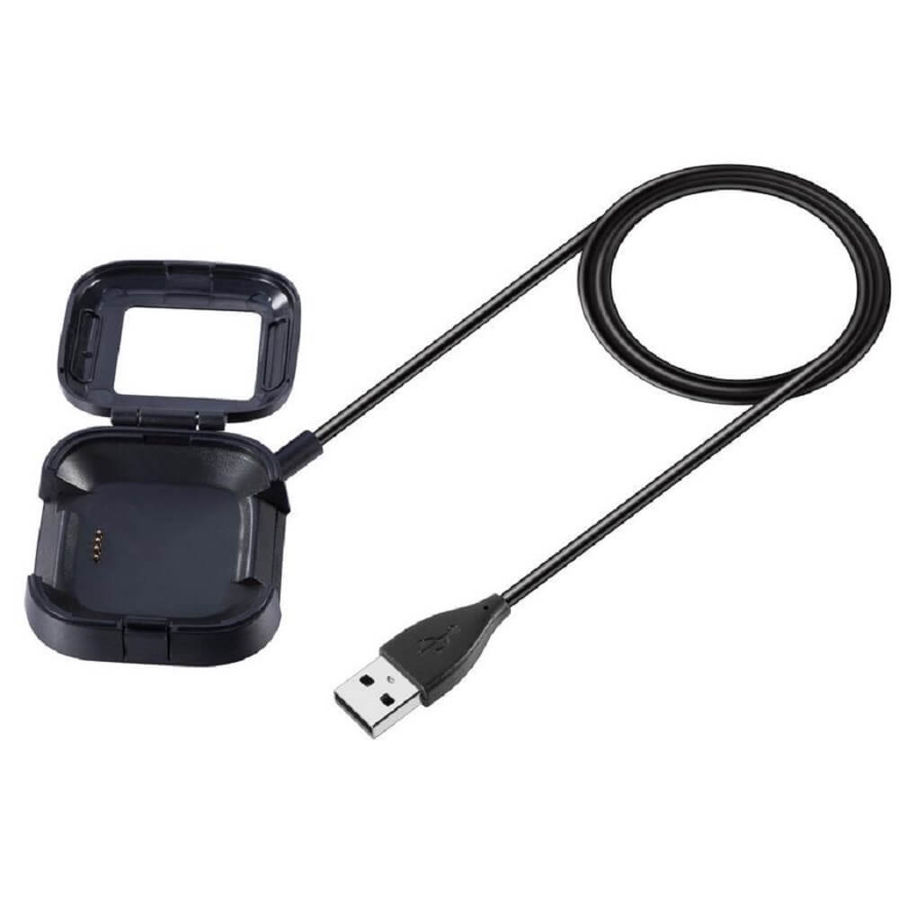Sdtek Replacement Usb Charger For Fitbit Versa 2 Charging Cable Cord Wire 1 Metre