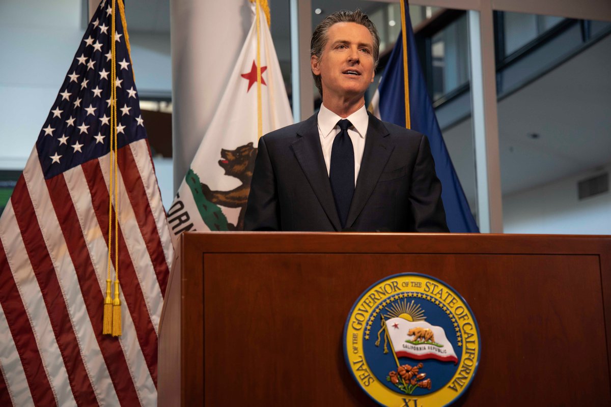 Newsom's campaign for California governor looks to future