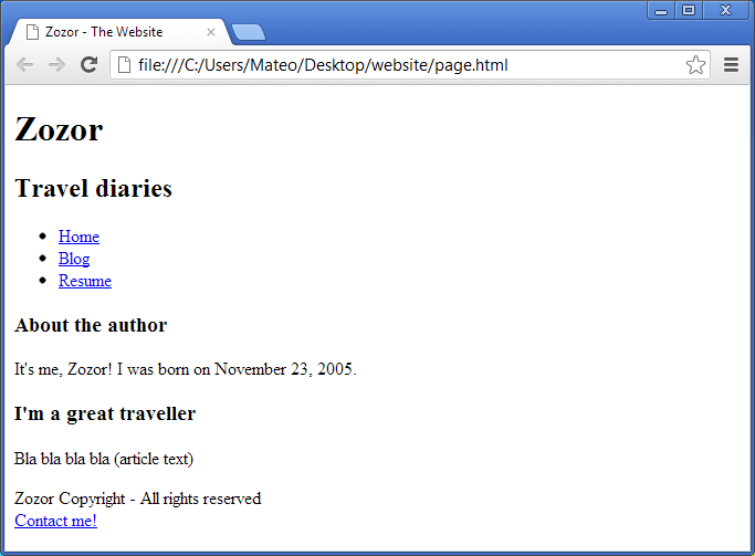 Positioning in CSS Build your website with HTML5 and