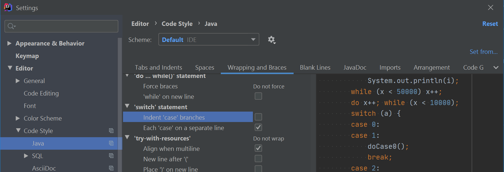 Pycharm color scheme startegypt