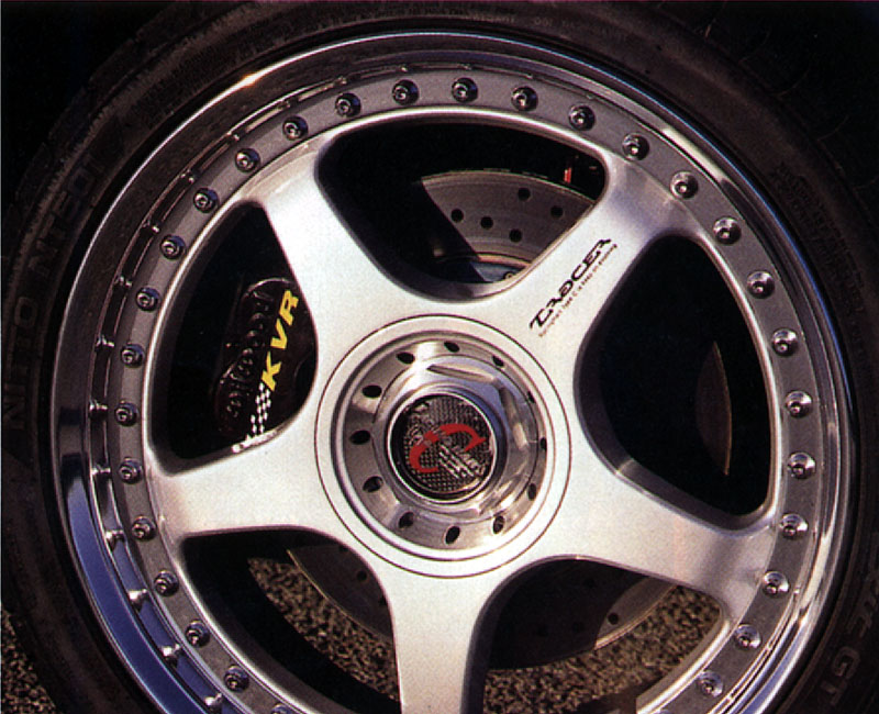 CA BRAND NEW Racing Hart Type C Tracers 18x7.5 +41 4x100 / 4x114.3