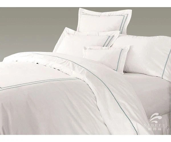 hotell sängkläder Star Hotel Sängkläder Solid Vit Ren Satin Bomull Täcke Täcka Tillverkare Och Leverantörer Kina - Grossist Från Fabriken - Sidefu Textil