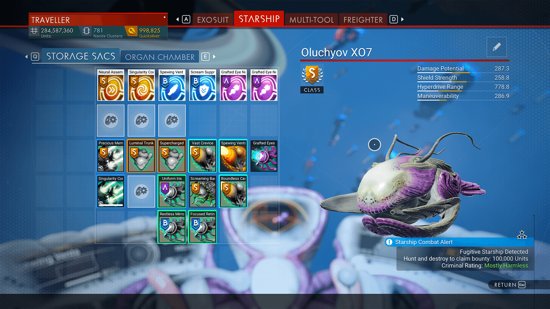 Обновление No Man’s Sky Living Ship v2.30