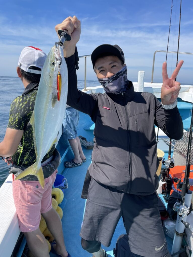 7/22の釣果 大阪湾遊漁船 塩ちゃん。