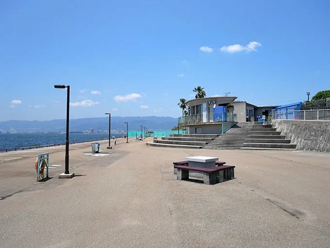 鳴尾浜臨海公園海づり広場のレビュー！！