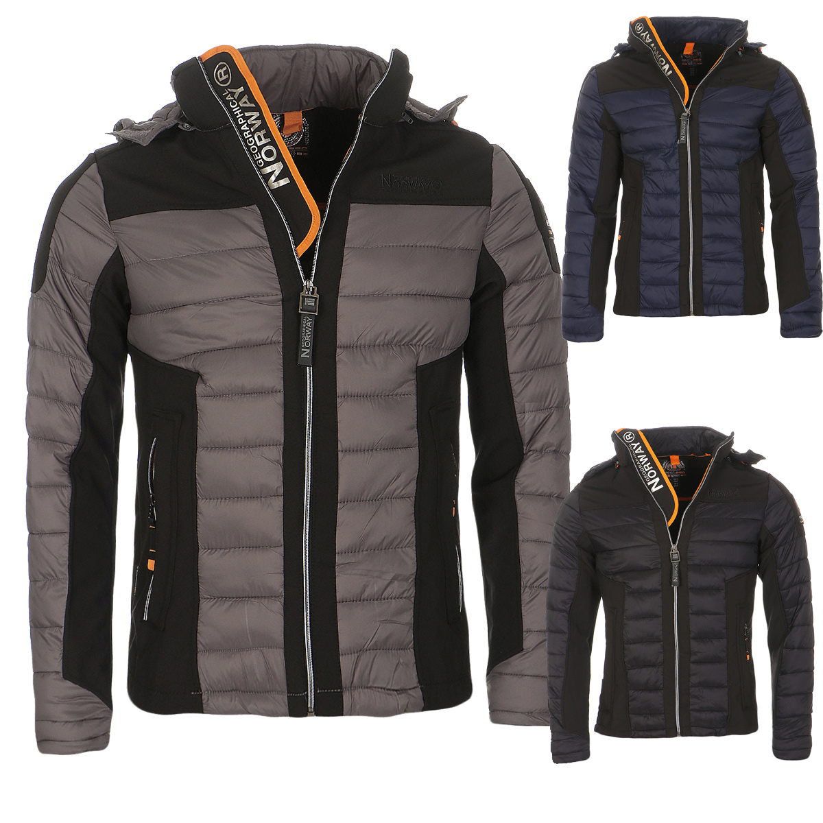 Geographical Norway Warm Lightweight Men Winter BetweenSeasons Jacket