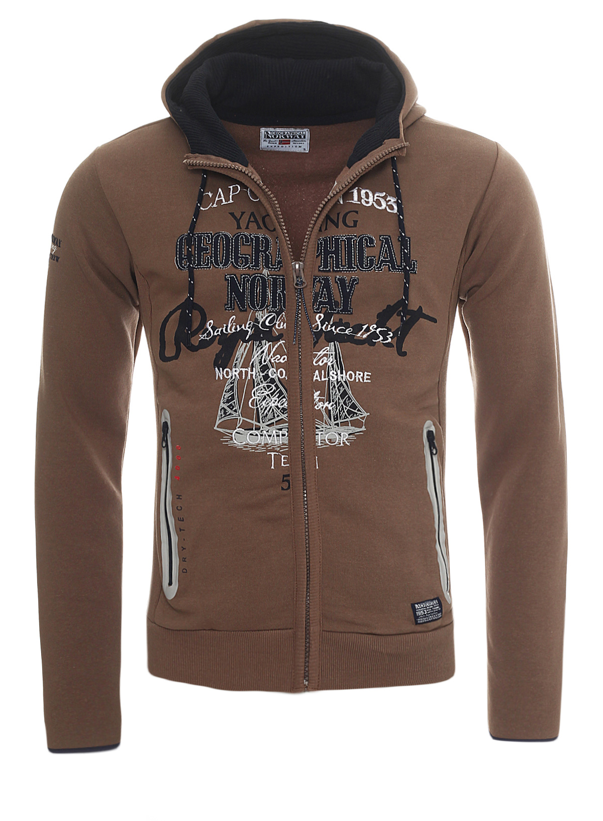 Geographical Norway GAYROLL Hoodie Sweatjacke Jacke Pullover