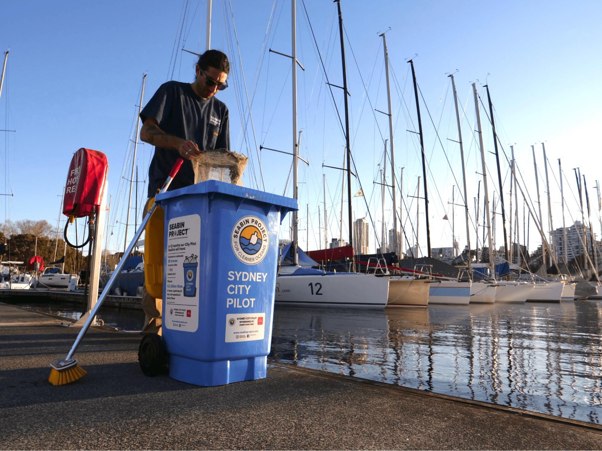 A day in the Life of a Seabin Environmental Technician