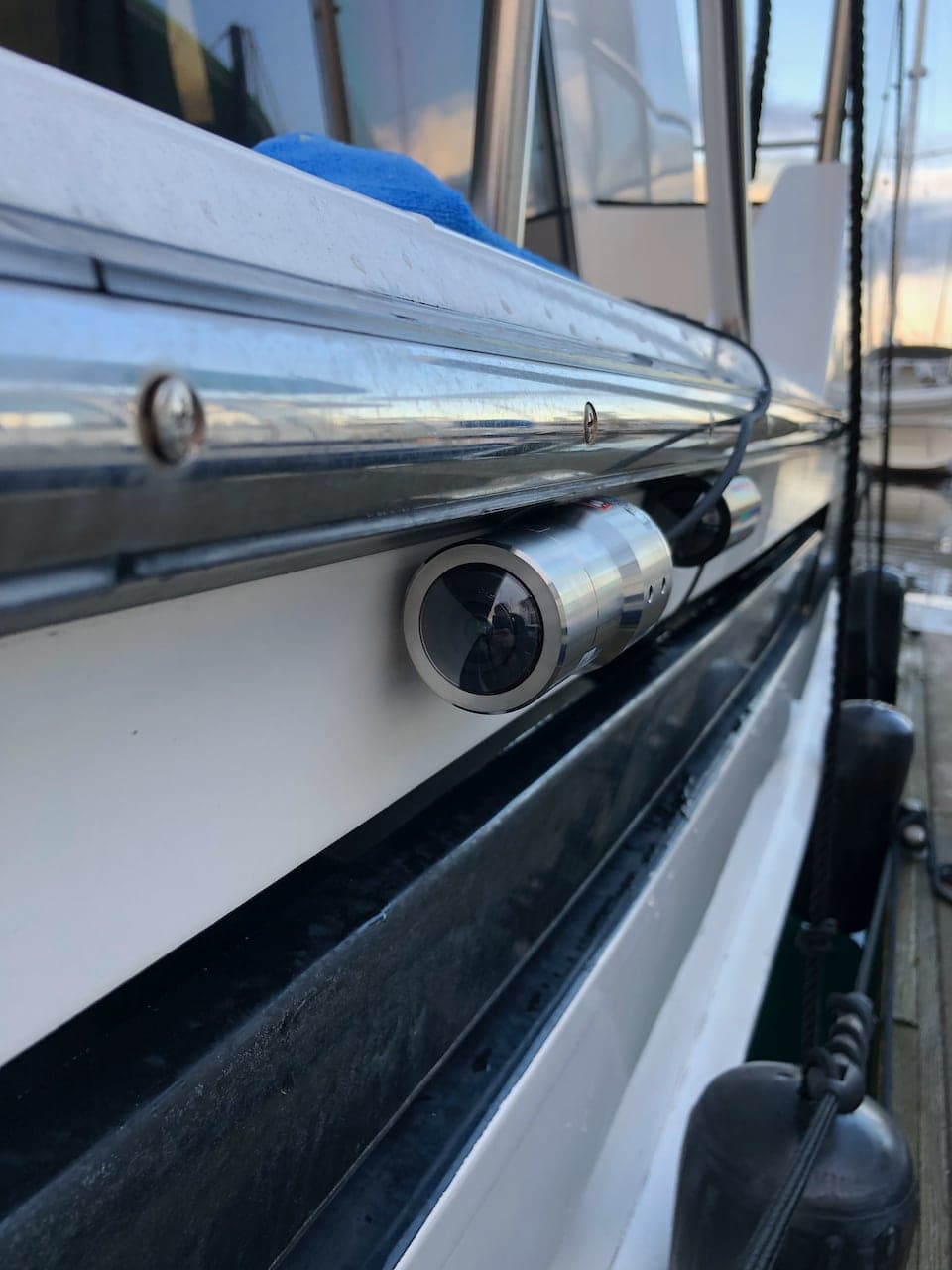 Docking and engine room cameras