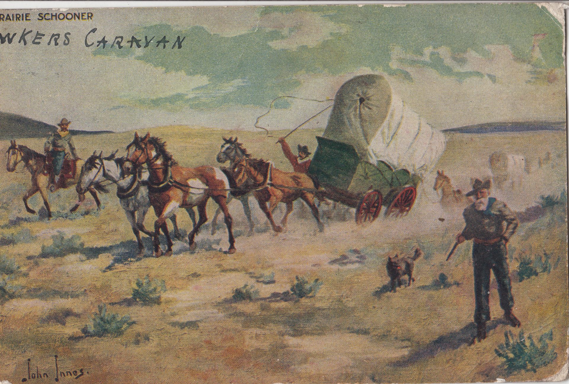 wagon train Seaboard History Balintore, Rossshire, Scotland