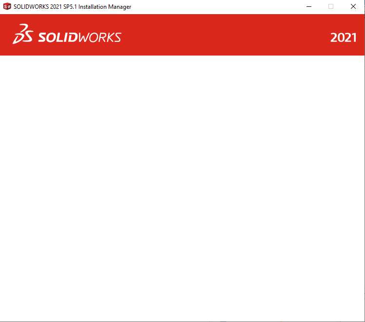 SOLIDWORKS "Blank Installation Manager" SEACAD