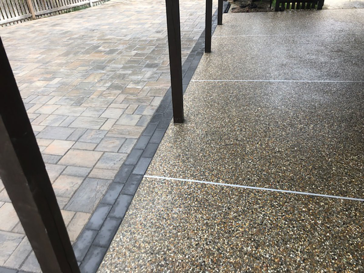 Exposed Aggregate & Pavers Seacoast Concrete