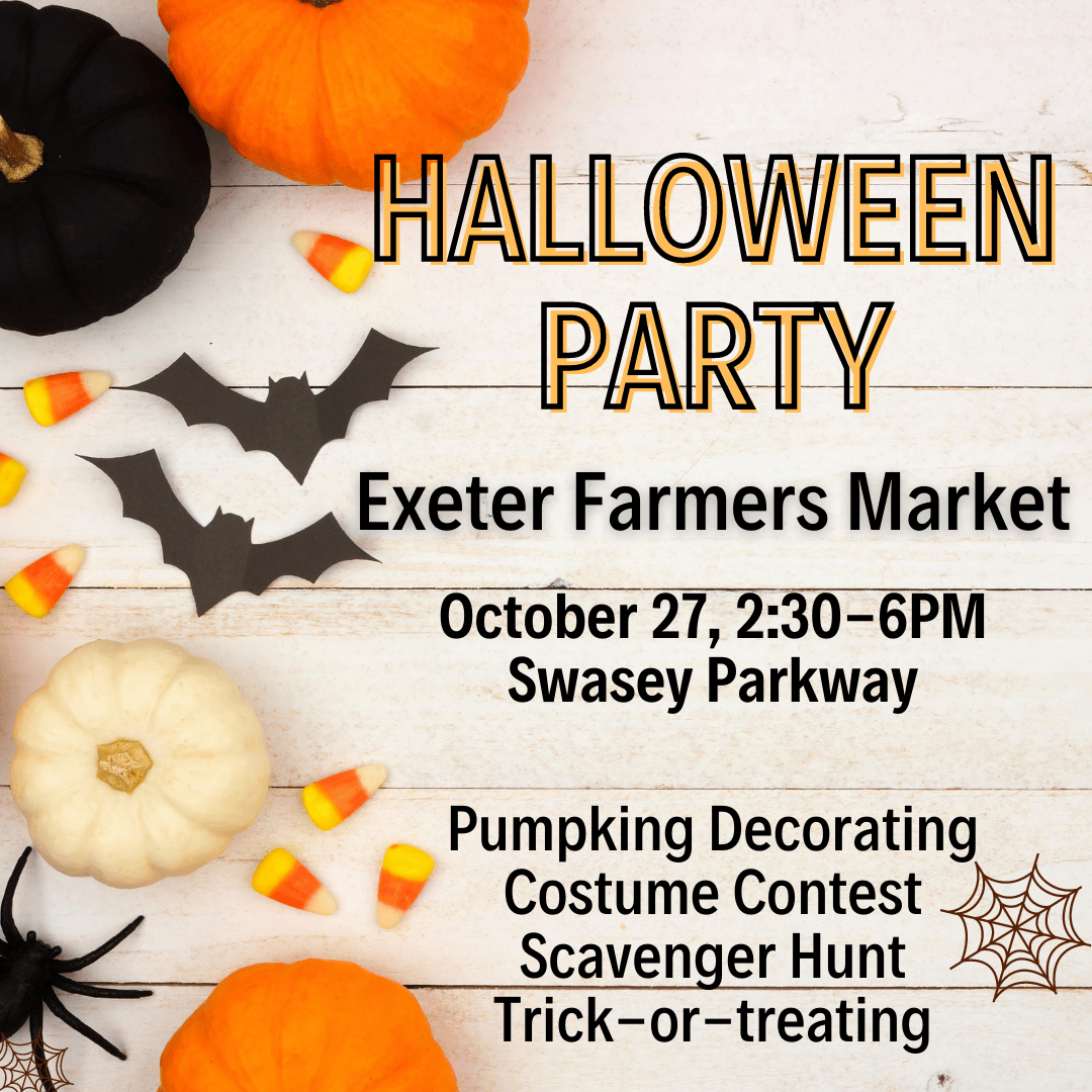 Exeter Halloween Party! Seacoast Eat Local