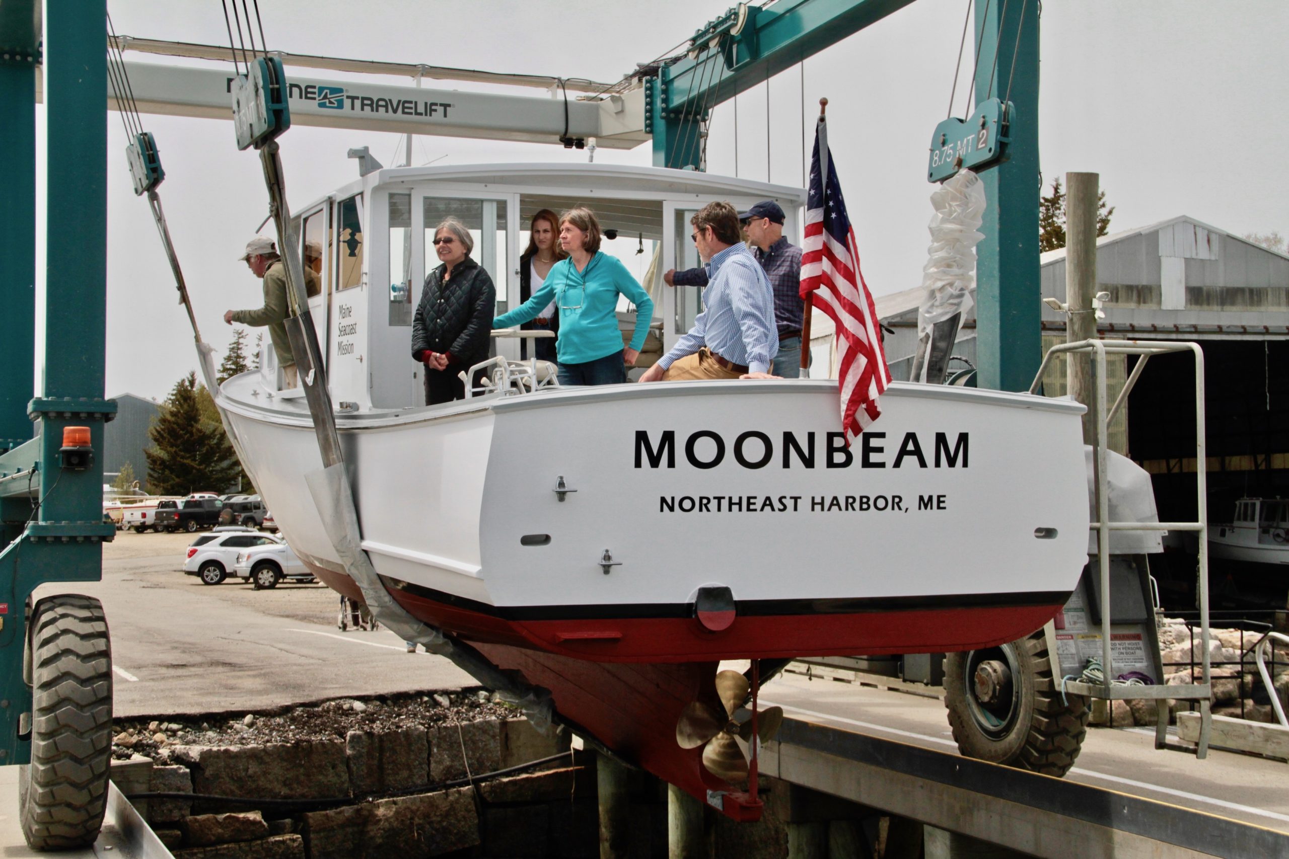 Christened 'Moonbeam,' New Mission Boat Carries On Work Among Maine