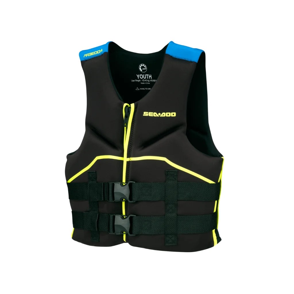 SeaDoo Junior Freedom PFD/Life Jacket Black