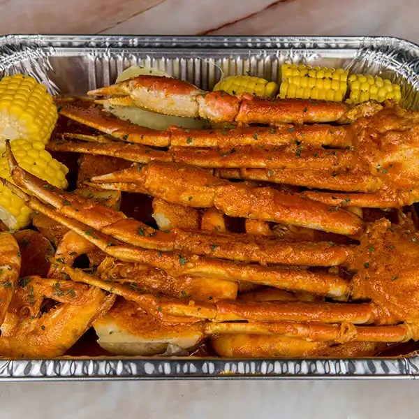 Snow crab leg platter SEAFOOD KITCHEN