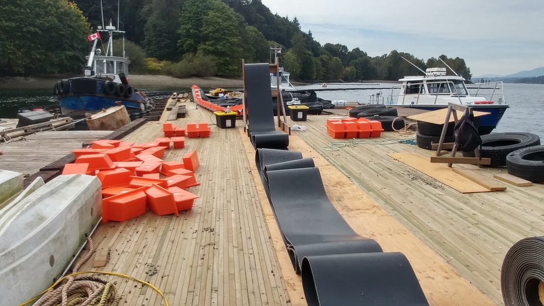 Silt Containment Boom Seaforth Environmental Service Ltd.