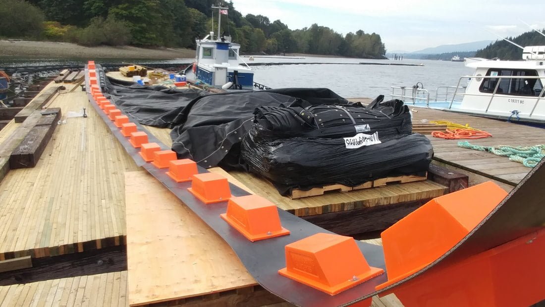 Silt Containment Boom Seaforth Environmental Service Ltd.