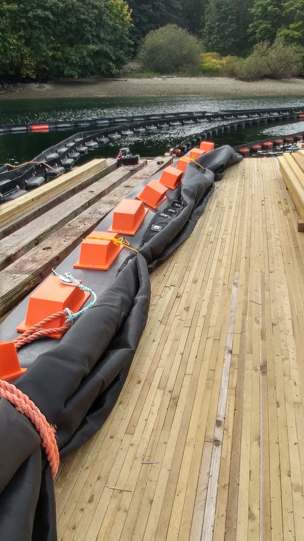 Silt Containment Boom Seaforth Environmental Service Ltd.