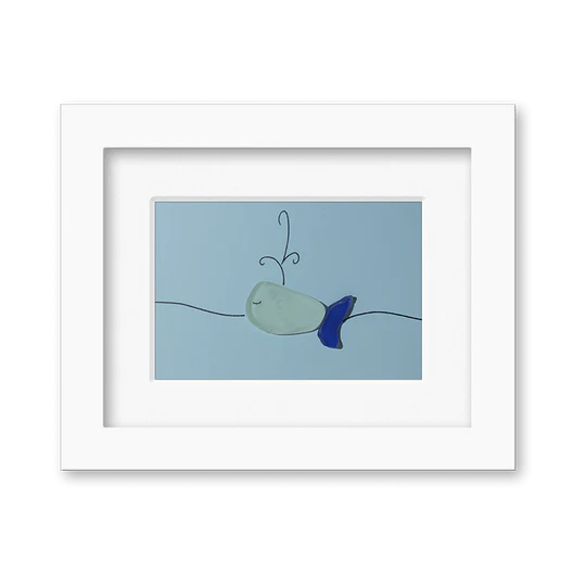 Whale Frames Sea Glass Frames