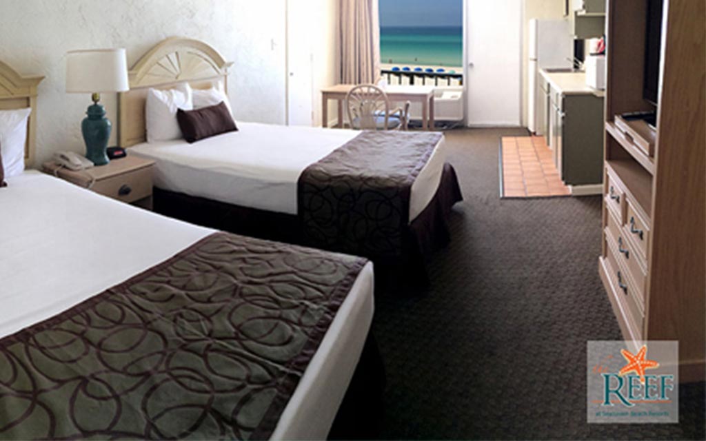 The Reef, Affordable Hotel Rooms on Panama City Beach