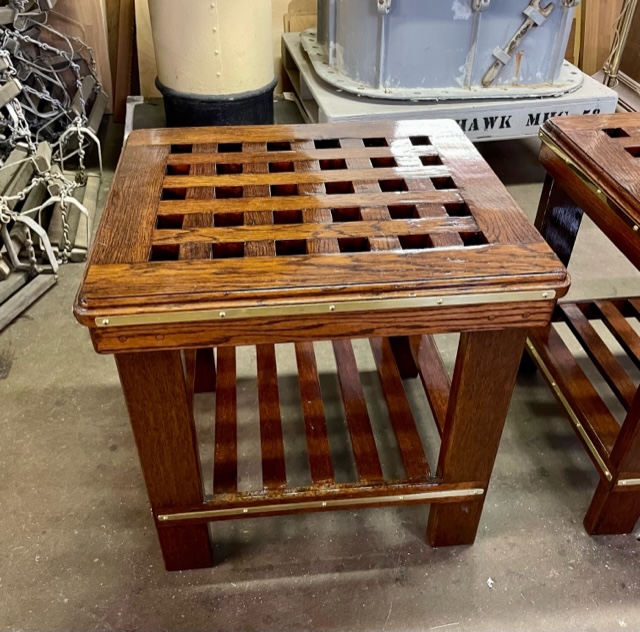 Ships Grate End Tables