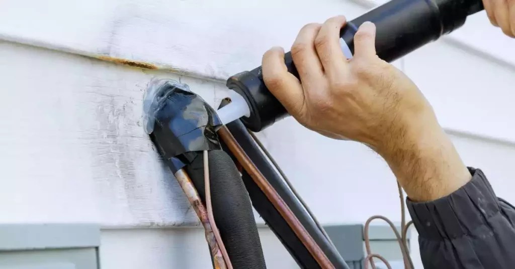 Sealing Secret How to Seal Around Baseboard Heating Pipes