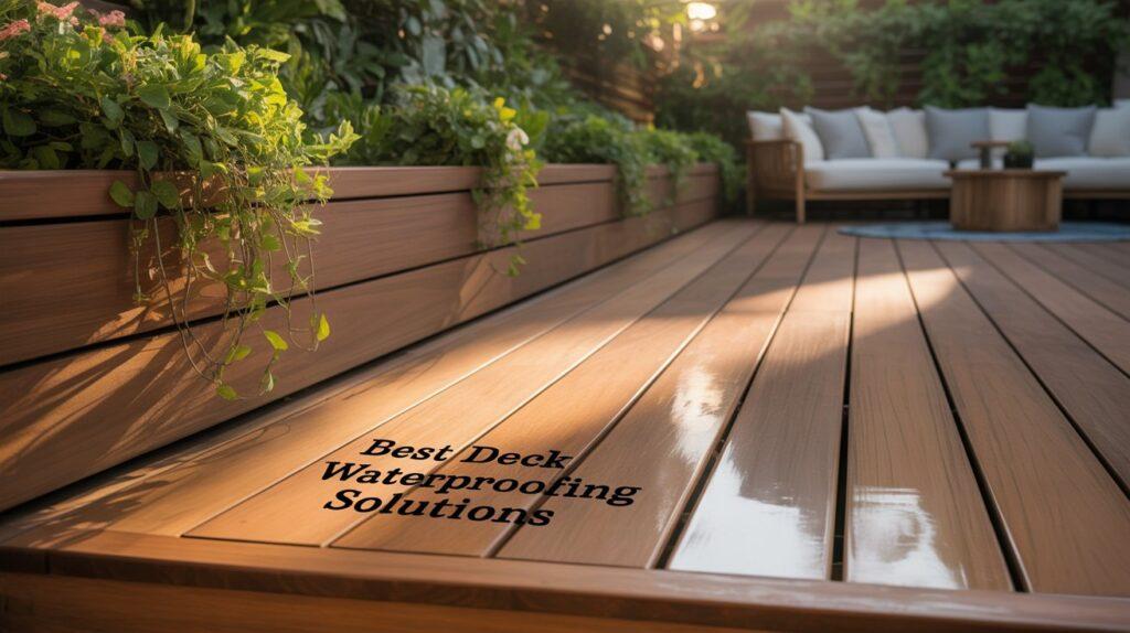 Best Deck Waterproofing Solutions Top Sealers and Stains for Durability