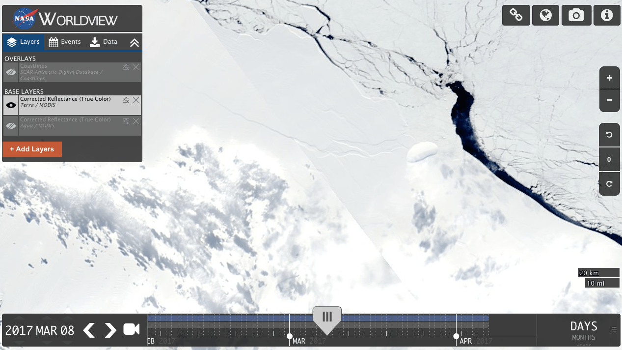 Breaking the ice Antarctic rifts and future sea level NASA Sea Level